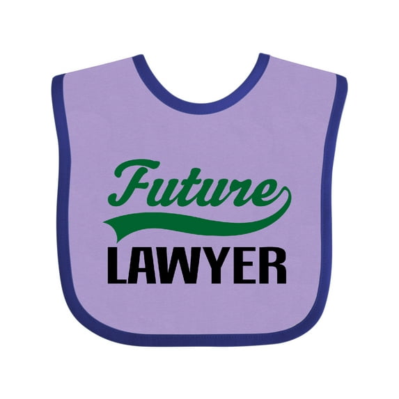 Inktastic Future Lawyer Boys or Girls Baby Bib
