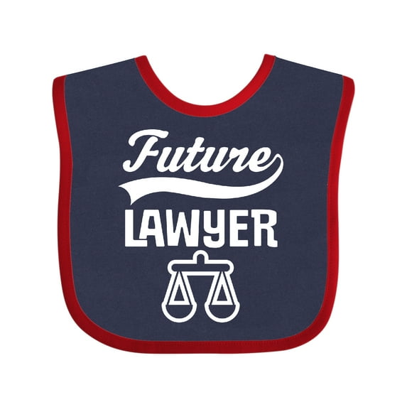 Inktastic Future Lawyer Boys or Girls Baby Bib