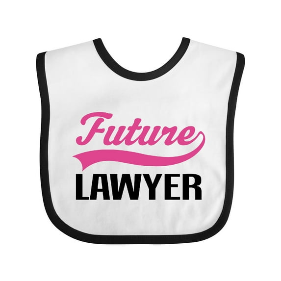 Inktastic Future Lawyer Boys or Girls Baby Bib