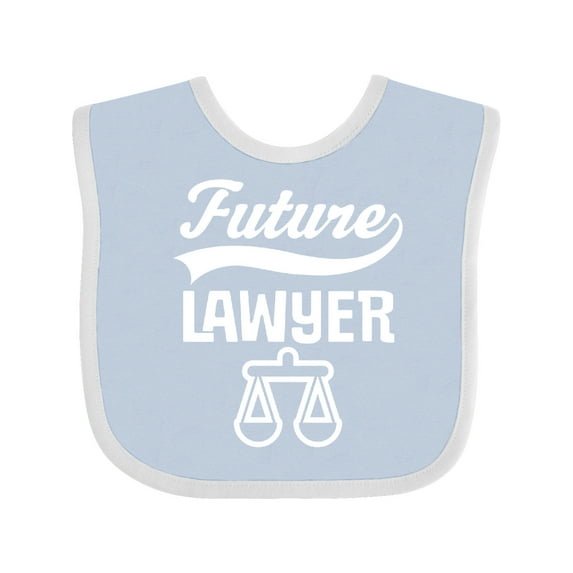 Inktastic Future Lawyer Boys or Girls Baby Bib