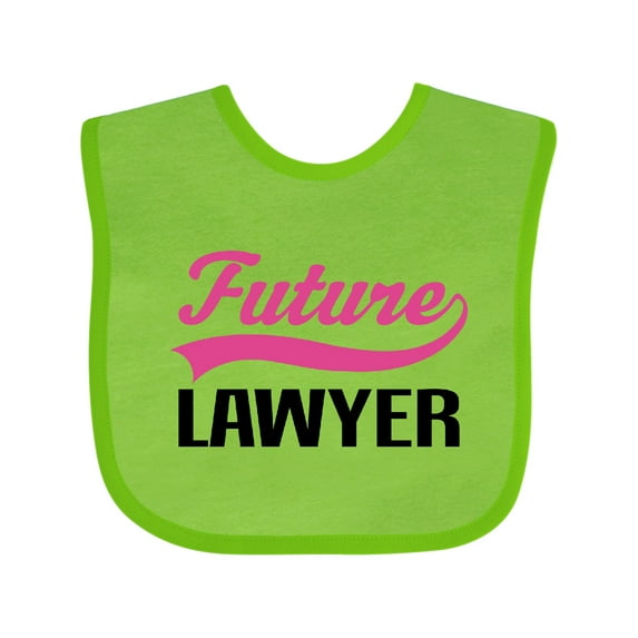 Inktastic Future Lawyer Boys or Girls Baby Bib