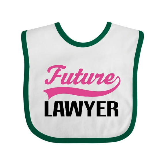 Inktastic Future Lawyer Boys or Girls Baby Bib
