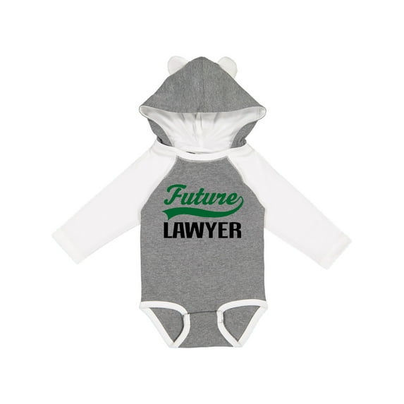 Inktastic Future Lawyer Boys or Girls Long Sleeve Baby Bodysuit