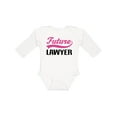 thumbnail image 1 of Inktastic Future Lawyer Boys or Girls Long Sleeve Baby Bodysuit, 1 of 5