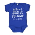 thumbnail image 1 of Inktastic Future Lawyer Like Daddy Boys or Girls Baby Bodysuit, 1 of 5
