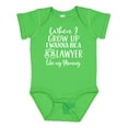 thumbnail image 1 of Inktastic Future Lawyer Like Mommy Boys or Girls Baby Bodysuit, 1 of 5