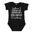 thumbnail image 1 of Inktastic Future Lawyer Like Mommy Boys or Girls Baby Bodysuit, 1 of 5