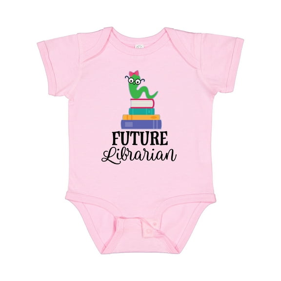 Inktastic Future Librarian Girls Reading Job Girls Baby Bodysuit