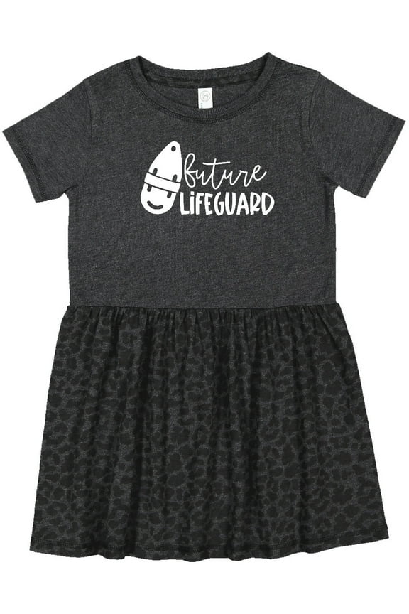 Future Lifeguard Lifeguard Buoy Girls Toddler Dress