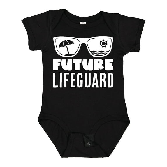 Inktastic Future Lifeguard Sunglasses Boys or Girls Baby Bodysuit
