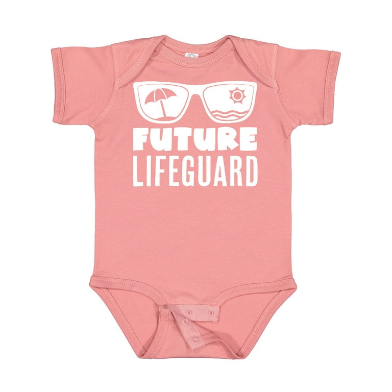 Inktastic Future Lifeguard- Sunglasses Boys or Girls Baby Bodysuit 