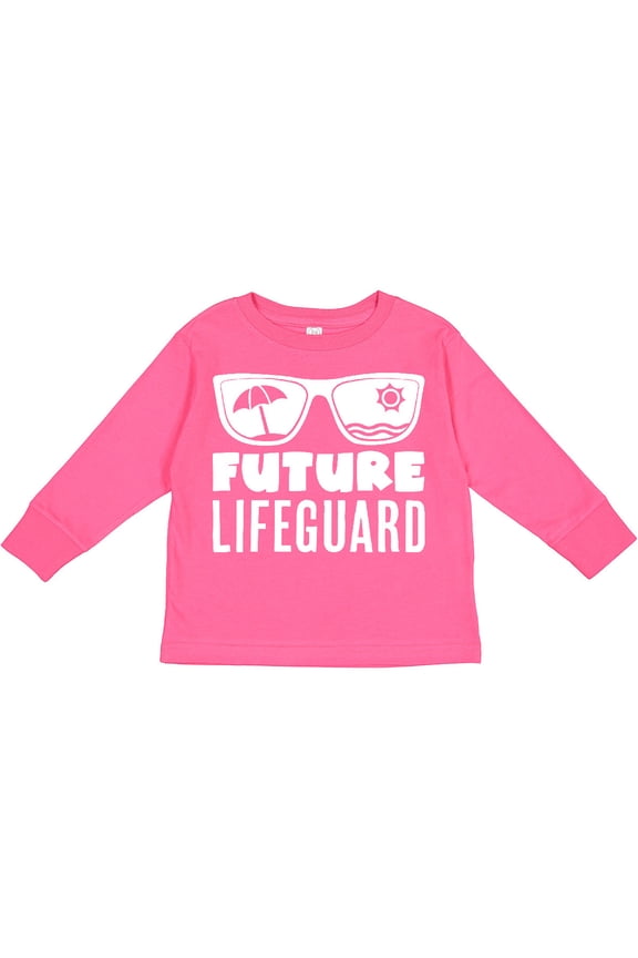 Future Lifeguard Sunglasses Boys or Girls Long Sleeve Toddler T-Shirt