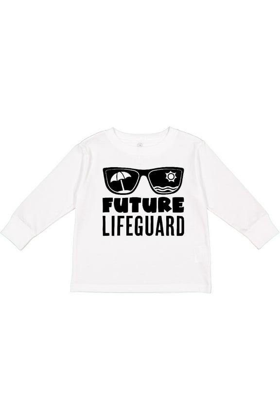 Future Lifeguard- Sunglasses Boys or Girls Long Sleeve Toddler T-Shirt