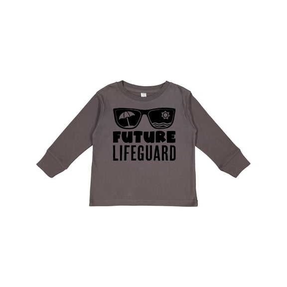 Inktastic Future Lifeguard- Sunglasses Boys or Girls Long Sleeve Toddler T-Shirt