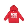 thumbnail image 1 of Inktastic Future Lifeguard Sunglasses Toddler Hoodie, 1 of 4