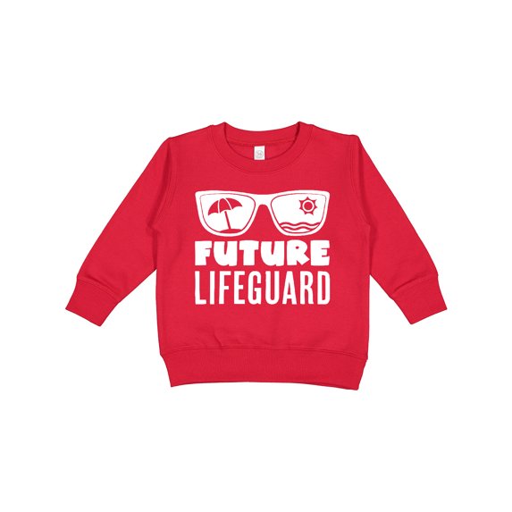 Inktastic Future Lifeguard Sunglasses Toddler Sweatshirt