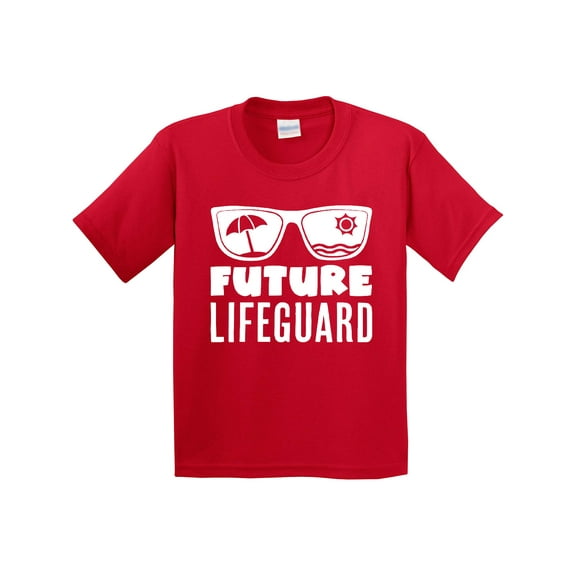 Inktastic Future Lifeguard Sunglasses Youth T-Shirt