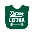 thumbnail image 1 of Inktastic Future Lifter Weightlifting Boys Baby Bib, 1 of 4