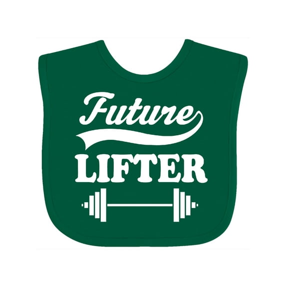 Inktastic Future Lifter Weightlifting Boys Baby Bib
