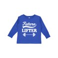 thumbnail image 1 of Inktastic Future Lifter Weightlifting Boys Long Sleeve Toddler T-Shirt, 1 of 5