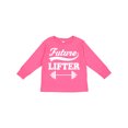 thumbnail image 1 of Inktastic Future Lifter Weightlifting Boys Long Sleeve Toddler T-Shirt, 1 of 5