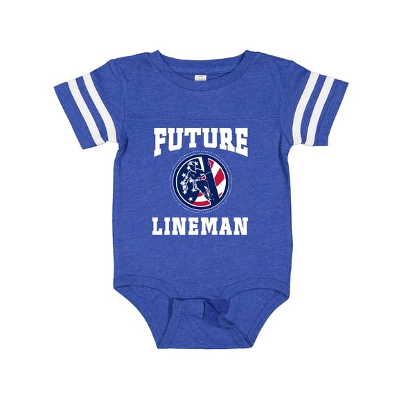 Inktastic Future Lineman Boys Baby Bodysuit