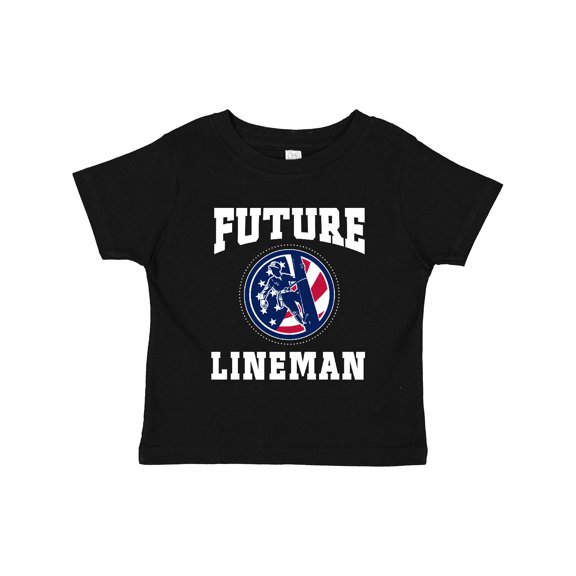 Inktastic Future Lineman Boys Toddler T-Shirt