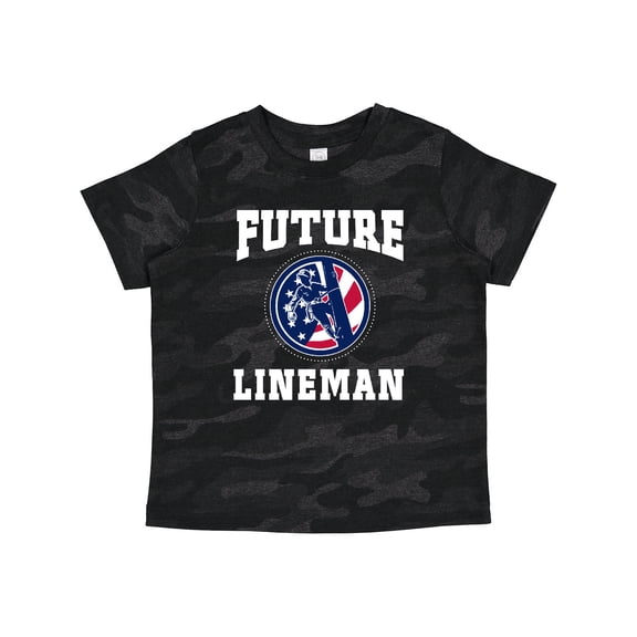 Inktastic Future Lineman Boys Toddler T-Shirt