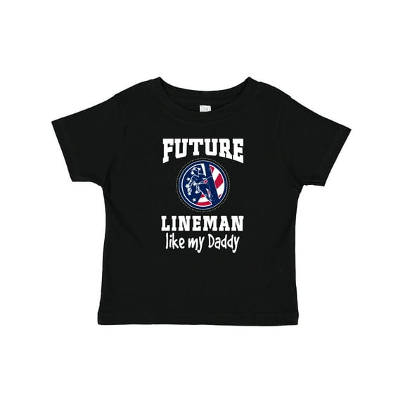 Inktastic Future Lineman Like Daddy Boys Baby T-Shirt