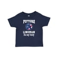 thumbnail image 1 of Inktastic Future Lineman Like Daddy Boys Baby T-Shirt, 1 of 5