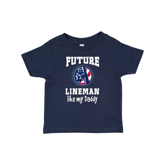 Inktastic Future Lineman Like Daddy Boys Baby T-Shirt