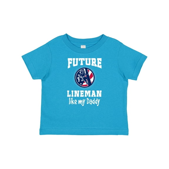 Inktastic Future Lineman Like Daddy Boys Baby T-Shirt