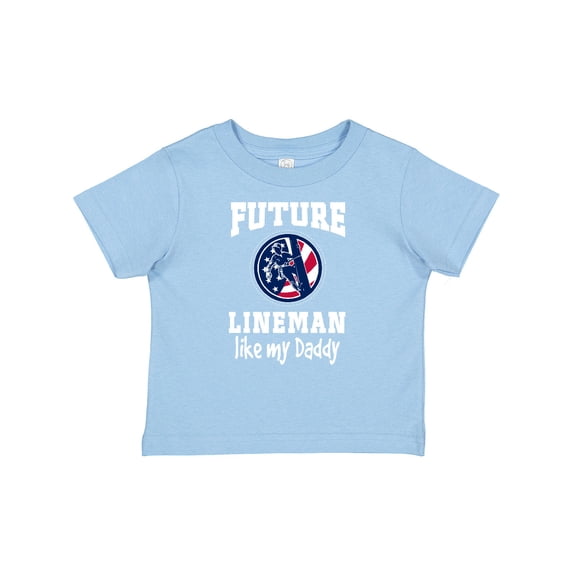 Inktastic Future Lineman Like Daddy Boys Baby T-Shirt