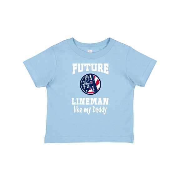 Inktastic Future Lineman Like Daddy Boys Baby T-Shirt