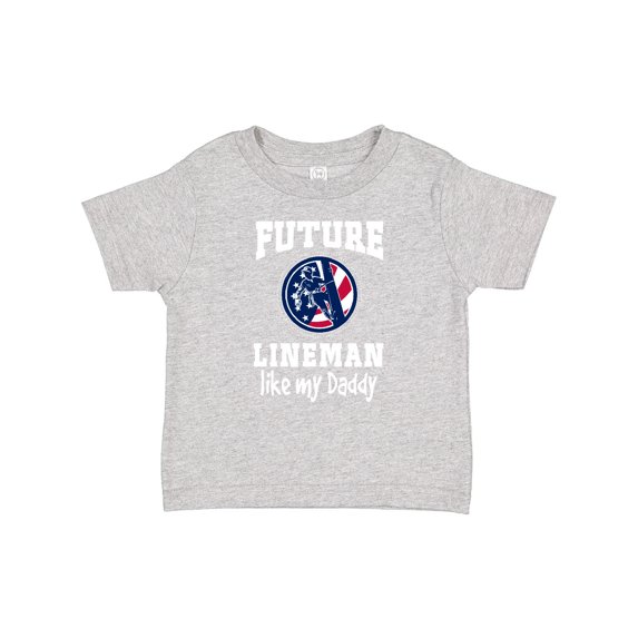 Inktastic Future Lineman Like Daddy Boys Baby T-Shirt