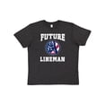 thumbnail image 1 of Inktastic Future Lineman Youth T-Shirt, 1 of 5