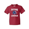 thumbnail image 1 of Inktastic Future Lineman Youth T-Shirt, 1 of 5