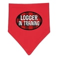 thumbnail image 1 of Inktastic Future Logger in Training Baby Bandana Bib, 1 of 4