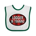 thumbnail image 1 of Inktastic Future Logger in Training Boys Baby Bib, 1 of 4