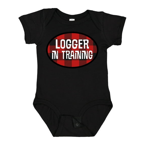 Inktastic Future Logger in Training Boys Baby Bodysuit