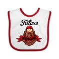 thumbnail image 1 of Inktastic Future Lumberjack Boys Baby Bib, 1 of 4