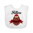 thumbnail image 1 of Inktastic Future Lumberjack Boys Baby Bib, 1 of 4