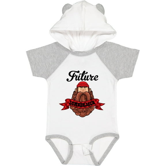 Inktastic Future Lumberjack Boys Baby Bodysuit