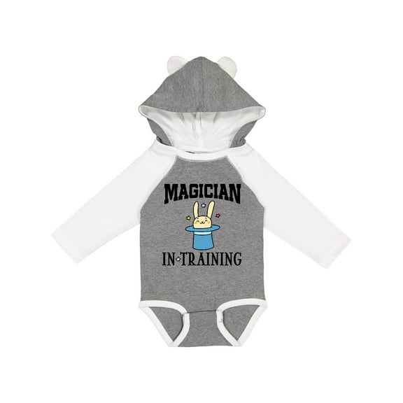Inktastic Future Magician in Training Boys Long Sleeve Baby Bodysuit