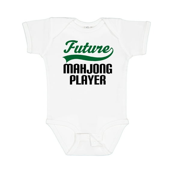 Inktastic Future Mahjong Player Boys Baby Bodysuit