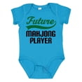 thumbnail image 1 of Inktastic Future Mahjong Player Boys Baby Bodysuit, 1 of 5