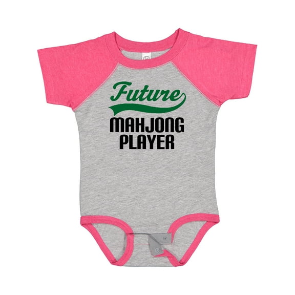 Inktastic Future Mahjong Player Boys Baby Bodysuit