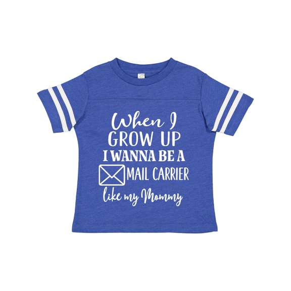 Inktastic Future Mail Carrier Like Mommy Boys or Girls Toddler T-Shirt