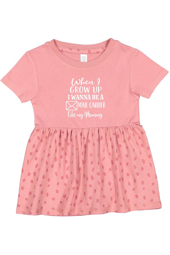 Future Mail Carrier Like Mommy Girls Baby Dress