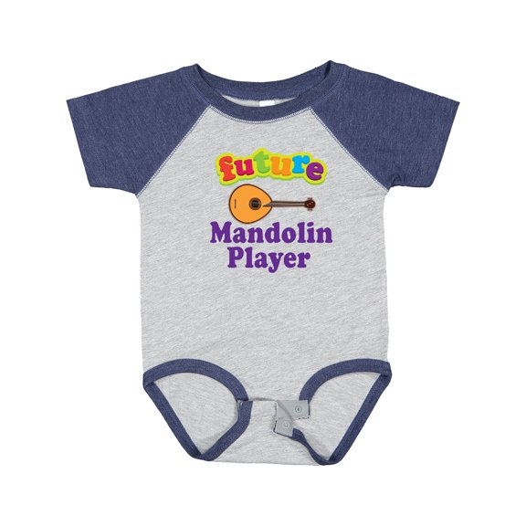 Inktastic Future Mandolin Player Music Boys or Girls Baby Bodysuit